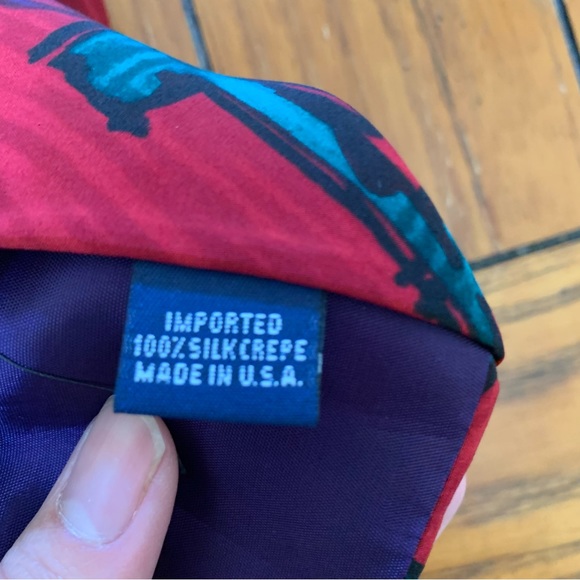 Child’s Art Cat Tie by Haley Age 4.5 “A Happy Healthy Child is Free to Create” - Picture 7 of 7